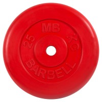Диск для штанги MB-BARBELL d 31 мм, 25 кг (MB-PltC31-25)