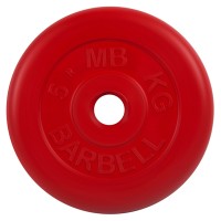 Диск для штанги MB-BARBELL d 31 мм, 5 кг (MB-PltC31-5)