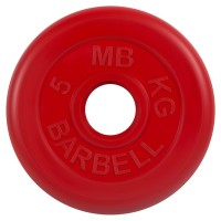 Диск для штанги MB-BARBELL d 51 мм, 5 кг (MB-PltC51-5)