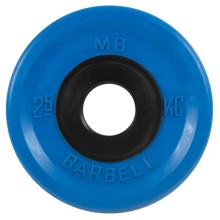 Диск для штанги MB-BARBELL d 51 мм, 2,5 кг (MB-PltCE-2,5)