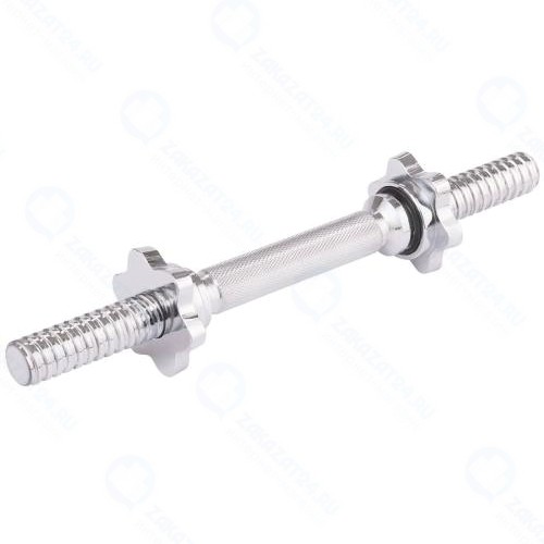 Гриф гантельный STARFIT Core BB-107, 45 см/25 мм, хромированный (УТ-00019086)