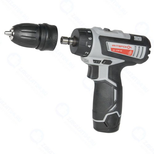 Аккумуляторная дрель-шуруповерт Интерскол ДА-12ЭР