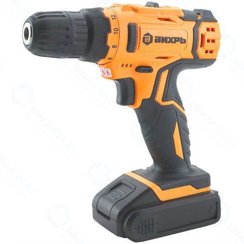 Аккумуляторная дрель-шуруповерт Вихрь ДА-14,4Л-2