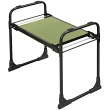 Скамейка садовая NIKA с мягким сиденьем, черная (СКМ/Ч) Скамейка садовая NIKA с мягким сиденьем, черная (СКМ/Ч)