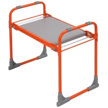 Скамейка садовая NIKA с мягким сиденьем, оранжевая (СКМ/О) Скамейка садовая NIKA с мягким сиденьем, оранжевая (СКМ/О)