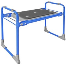 Садовая скамья NIKA с мягким сиденьем, голубая (СКМ2/Г) Садовая скамья NIKA с мягким сиденьем, голубая (СКМ2/Г)