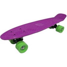 Скейтборд-круизер INDIGO 56,5х15 см, фиолетовый (LS-P2206-D)