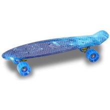 Скейтборд-круизер INDIGO Space, 56,5х15 см, сине-голубой (LS-P2206B)