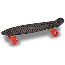 Скейтборд-круизер INDIGO 56,5х15 см, черный (LS-P2206B)