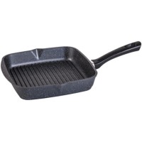 Сковорода-гриль Мечта Гранит, 24x24 см Black (64802)