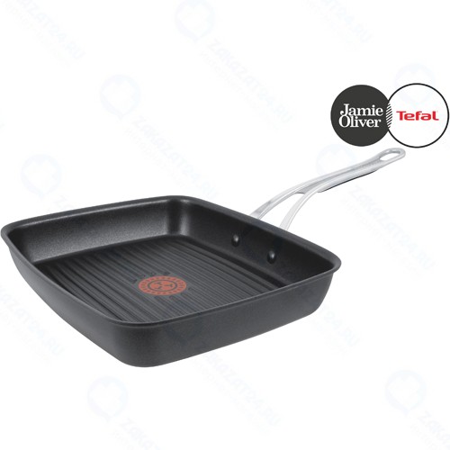 Сковорода-гриль Tefal Jamie Oliver, 27х23 см (E2114173)