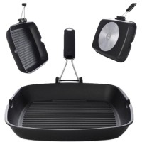 Сковорода-гриль ILLA Wellness, 26х36 см (KD8136NS)