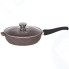 Сковорода с крышкой Мечта С030806 Гранит, 30 см Brown