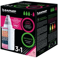 Картридж для фильтра Барьер Жесткость + Актив Сила Сердца, 3 шт