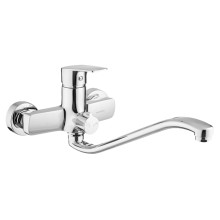 Смеситель для ванны Swedbe Venado, с длинным S-изливом (1655) Смеситель для ванны Swedbe Venado, с длинным S-изливом (1655)