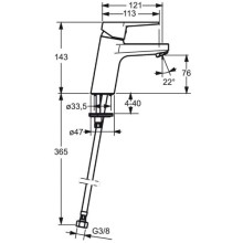 Смеситель для раковины Oras 3810F