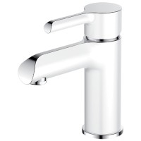 Смеситель для умывальника Argo Elat White (40-04P)