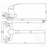 Смеситель для ванны и умывальника Argo Vector (40-L35/K)