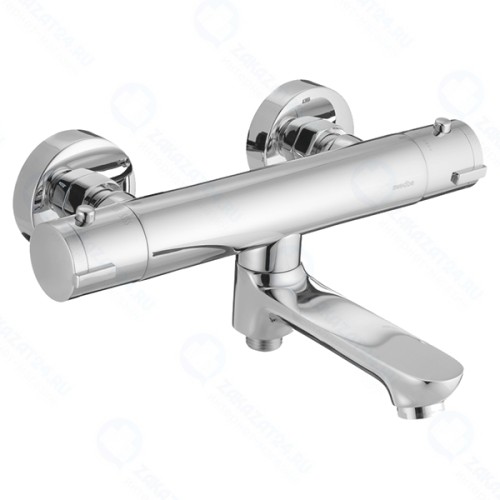 Смеситель для ванны и душа Swedbe термостатический, хром (9045)