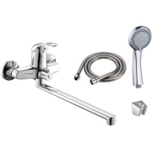 Смеситель для ванны AGGER Move, с душевым набором (A0621100) Смеситель для ванны AGGER Move, с душевым набором (A0621100)