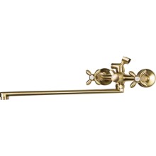 Смеситель для ванны AGGER Retro, с душевым набором Bronze (A1921188) Смеситель для ванны AGGER Retro, с душевым набором Bronze (A1921188)