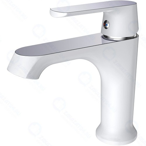 Смеситель для умывальника HAIBA белый/хром (HB10804)