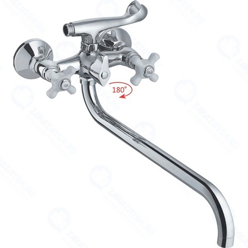 Смеситель для ванны HAIBA хром (HB2018)