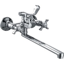 Смеситель для ванны HAIBA хром (HB2124)