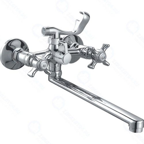 Смеситель для ванны HAIBA хром (HB2124)