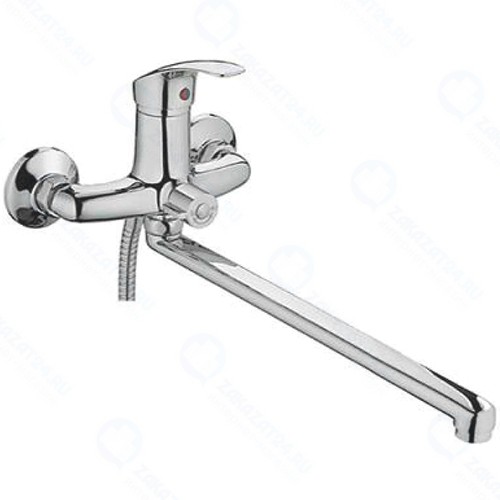 Смеситель для ванны HAIBA хромированный (HB22183)