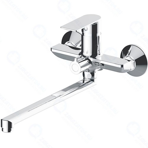 Смеситель для ванны HAIBA хром (HB22505)