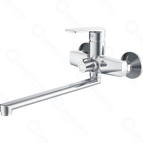 Смеситель для ванны HAIBA хром (HB22587)