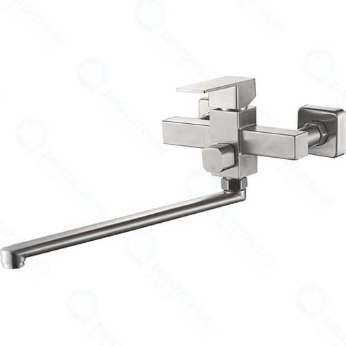 Смеситель для ванны HAIBA серый (HB22803)