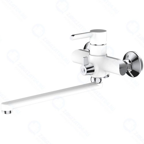 Смеситель для ванны HAIBA белый/хром (HB22805-8)