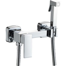 Смеситель с гигиеническим душем HAIBA хром (HB5513)