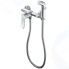 Смеситель с гигиеническим душем HAIBA хром  (HB55559)