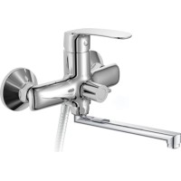 Смеситель для ванны HAIBA хромированный (HB60183)