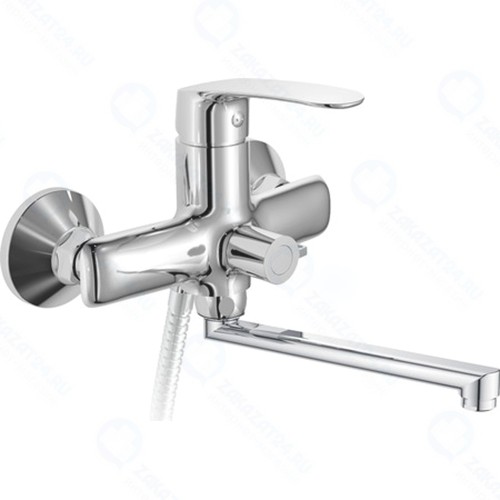 Смеситель для ванны HAIBA хромированный (HB60183)