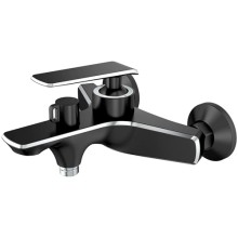 Смеситель для ванны HAIBA черный/серый металлик (HB60548-7)