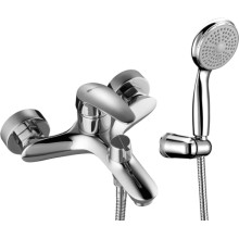 Смеситель для ванны и душа Lemark Linara, хром (LM0414C)