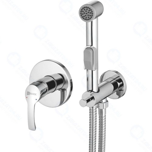 Смеситель для биде Lemark Plus Strike, с гигиеническим душем, хром (LM1119C)