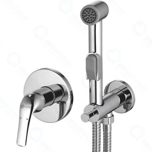 Смеситель для биде Lemark Plus Advance, с гигиеническим душем, хром (LM1219C)