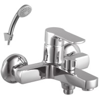 Смеситель для ванны и душа Lemark Plus Grace, хром (LM1512C)