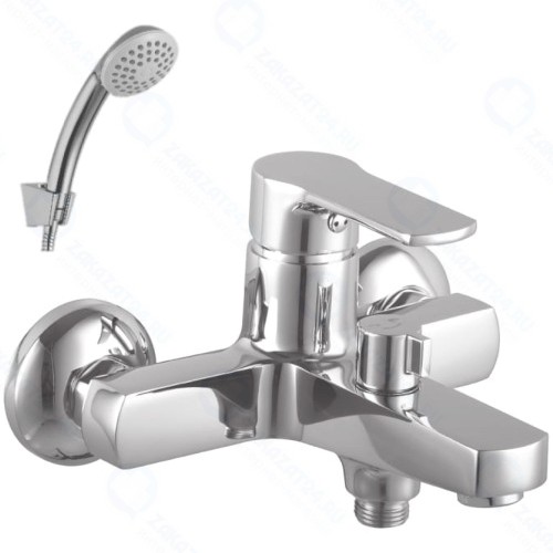 Смеситель для ванны и душа Lemark Plus Grace, хром (LM1512C)