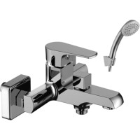 Смеситель для ванны и душа Lemark Plus Factor, хром (LM1612C)