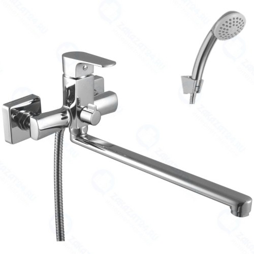 Смеситель для ванны Lemark Plus Factor, хром (LM1651C)