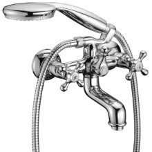 Смеситель для ванны и душа Lemark Standard, хром (LM2102C)