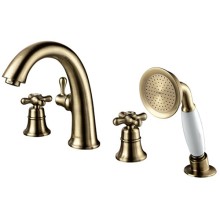 Смеситель на борт ванны Lemark Vintage, бронза (LM2841B) Смеситель на борт ванны Lemark Vintage, бронза (LM2841B)