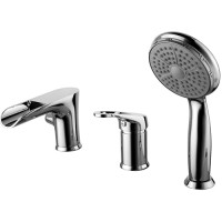 Смеситель на борт ванны Lemark Omega, хром (LM3145C)