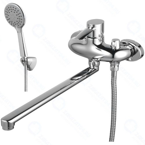 Смеситель для ванны и душа Lemark Atlantiss, хром (LM3217C)